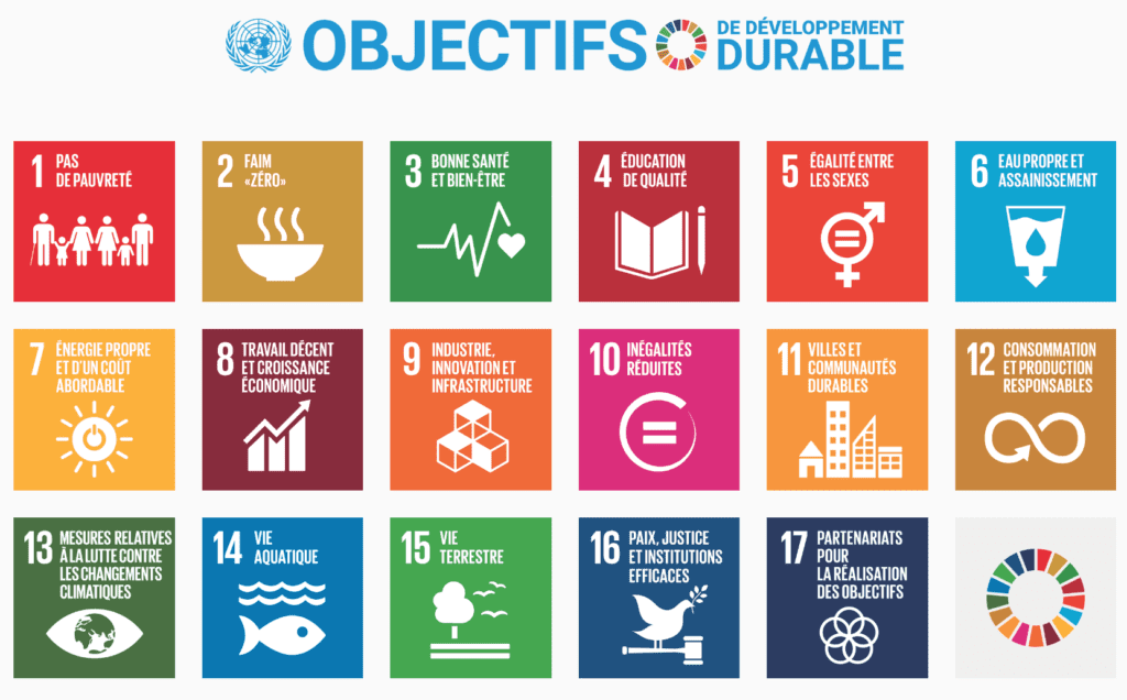 Objectifs de développement durable