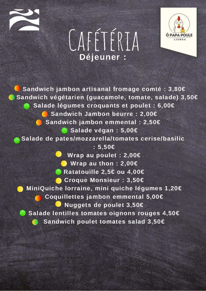 Cafétaria Déjeuner