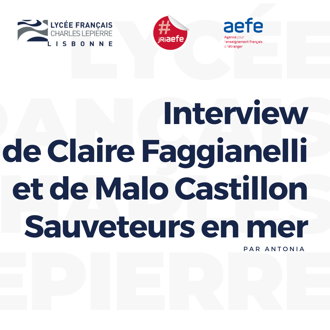 Lfcl Interview de Claire Faggianelli et de Malo Castillon Sauveteurs en mer ...