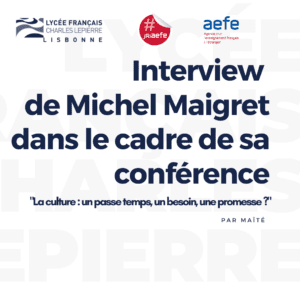 Interview de Michel Maigret dans le cadre de sa conférence